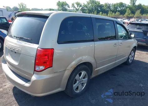 2013 Dodge Grand Caravan Se z USA, uszkodzony, nr VIN 2C4RDGBG4DR600871